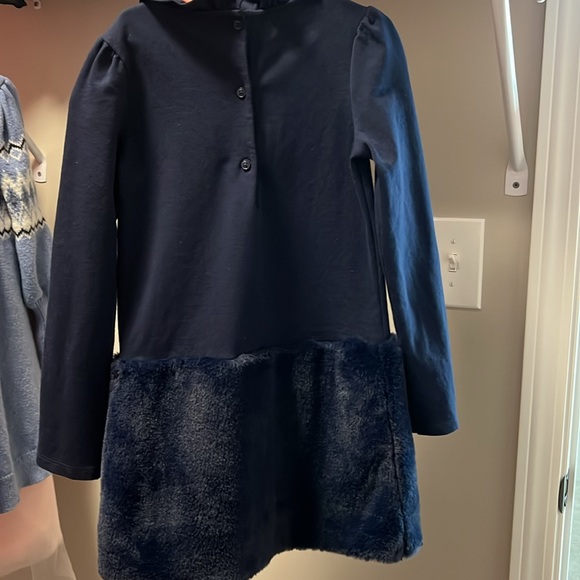 Janie and Jack size 7 navy blue dress - Picture 4 of 6